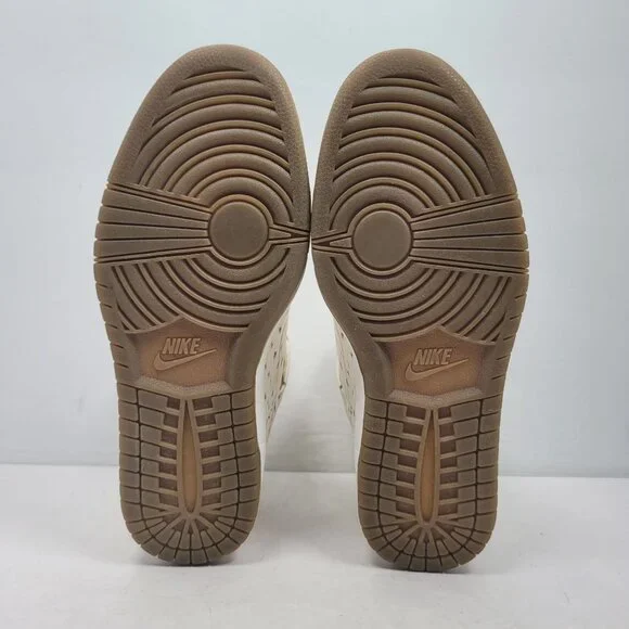 Nike Dunk Sky Hi Hidden Wedge Women's Cream Sneakers 543258-100 US Size 9 - Picture 8 of 9